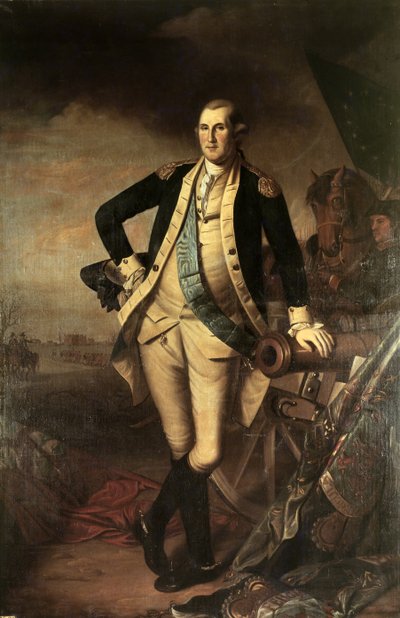 Ritratto di George Washington da Charles Willson Peale